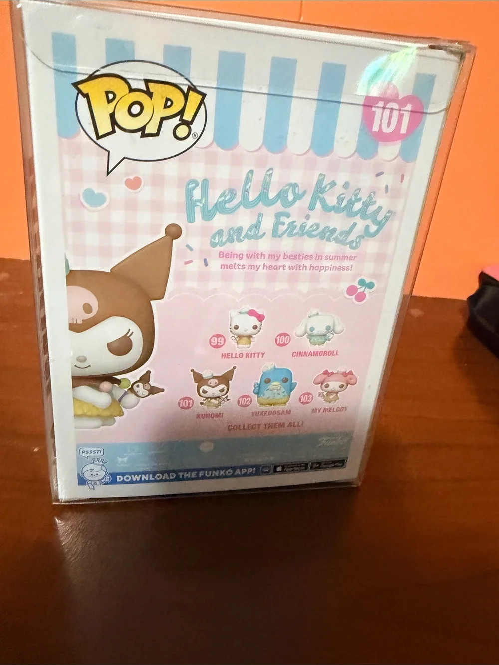 Funko Kuromi Vinyl Figure - Brown, Pink & Yellow